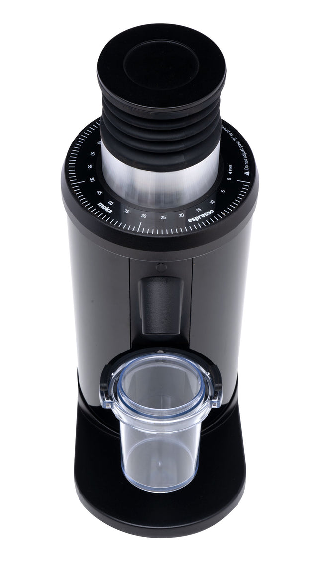 DF64 V4 espresso grinder in black