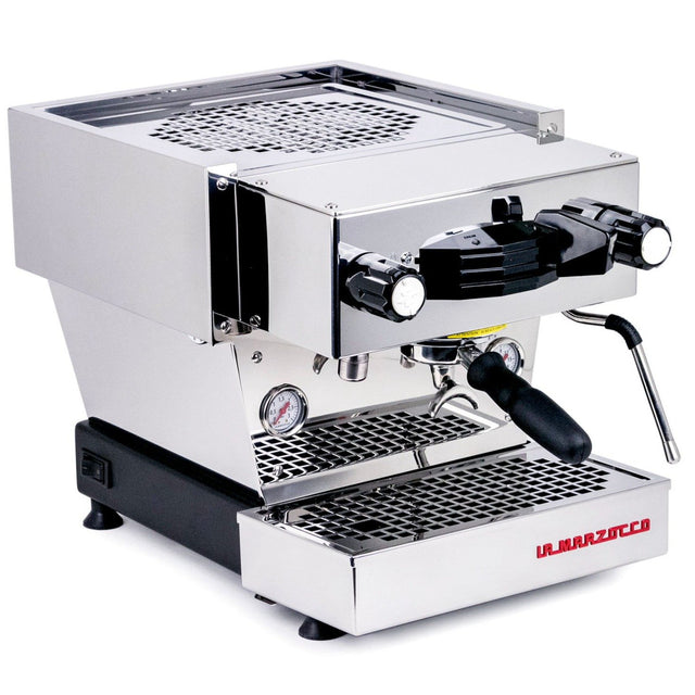 La Marzocco Linea Mini Espresso Machine in stainless steel, Clive Coffee - Knockout