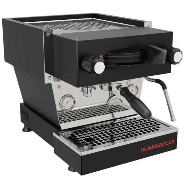 La Marzocco Linea Mini Espresso Machine in black, Clive Coffee - Knockout