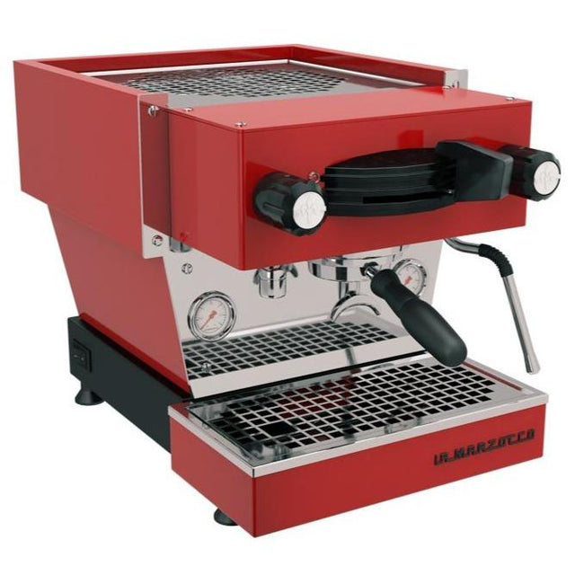 La Marzocco Linea Mini Espresso Machine in red, Clive Coffee - Knockout