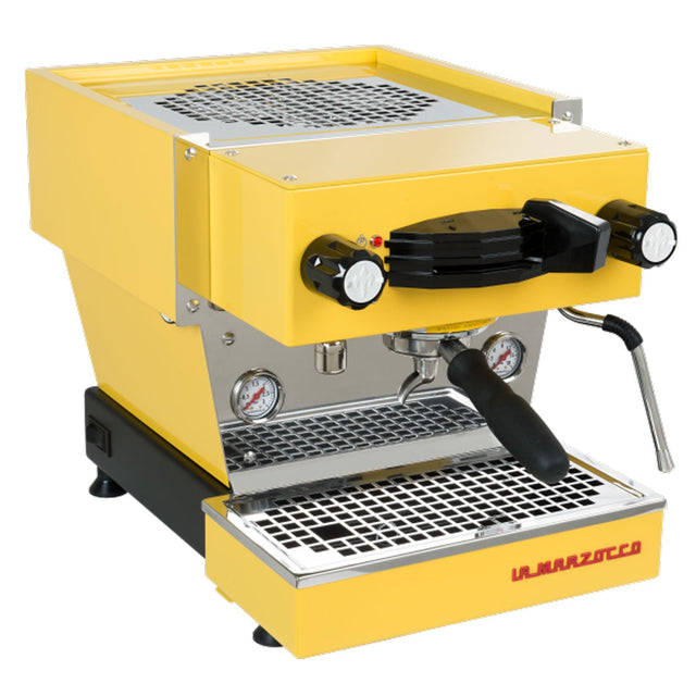 La Marzocco Linea Mini Espresso Machine in yellow, Clive Coffee - Knockout