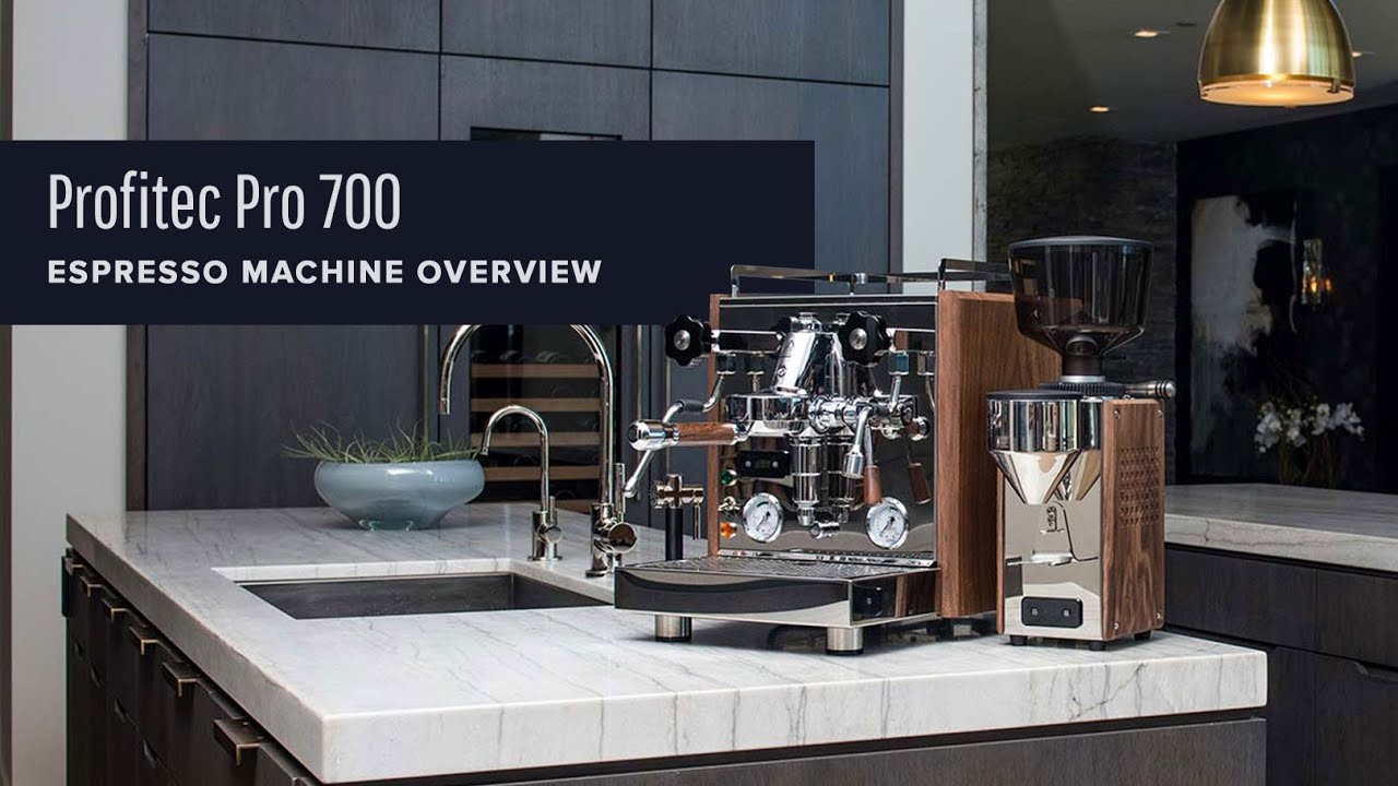 Profitec Pro 700 dual boiler espresso machine Overview Video from Clive Coffee