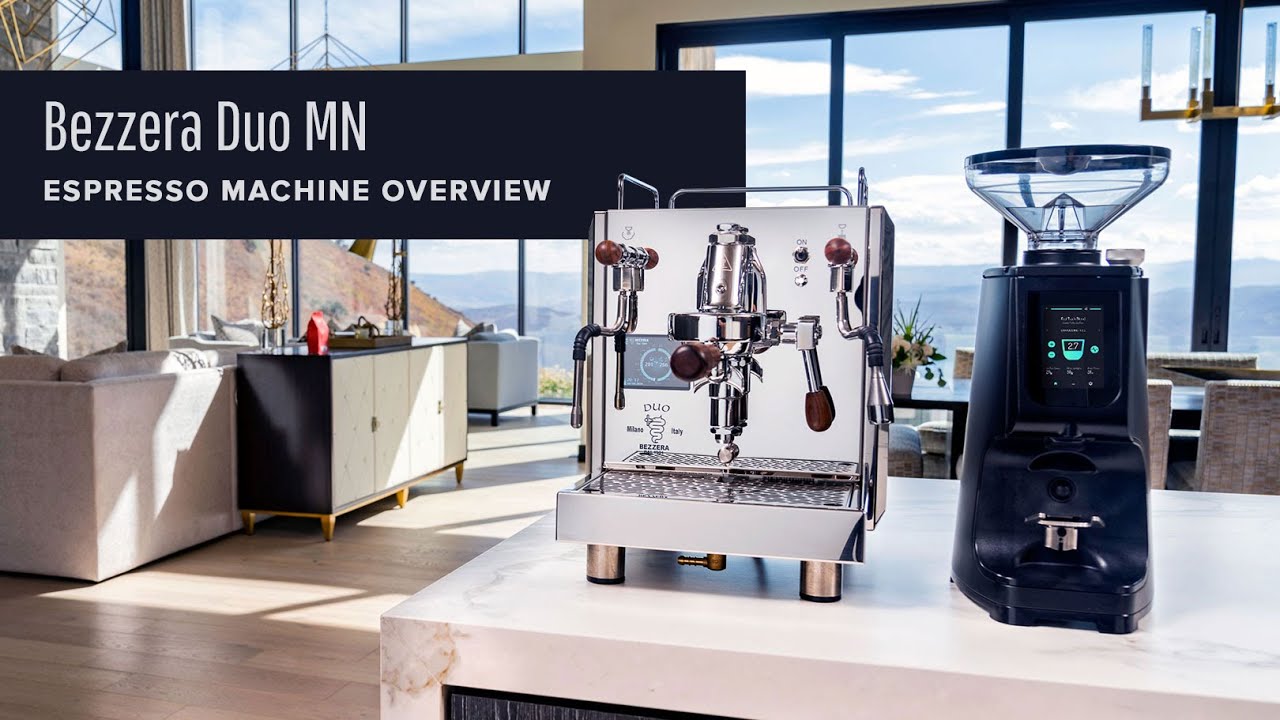 Bezzera Duo MN Espresso Machine Overview Video from Clive Coffee