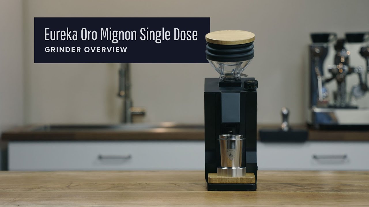 Eureka Mignon Oro Single Dose Espresso Grinder Overview from Clive Coffee