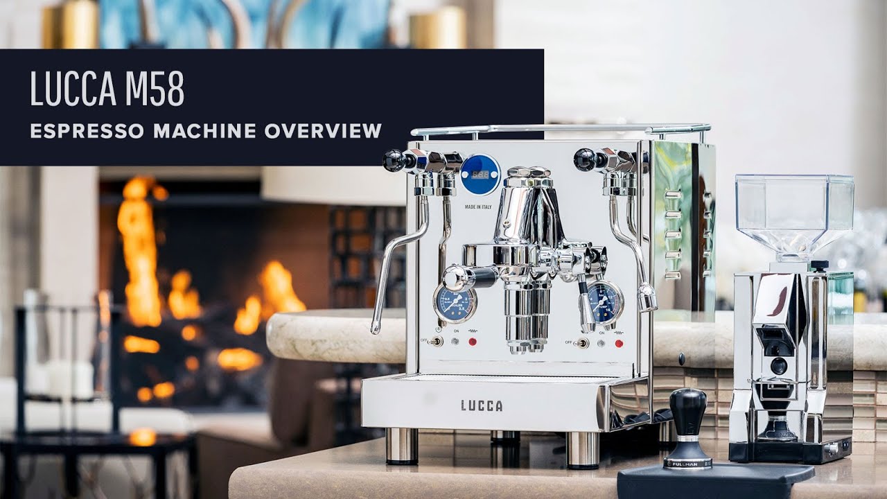 LUCCA M58 Espresso Machine by Quick Mill Overview Video from Clive Coffee