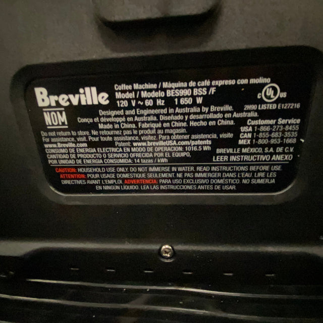 *Local Portland Pickup* Open Box Breville Oracle Touch (6173)