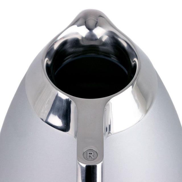 Ratio Thermal Carafe with Ceramic Dripper in Bright Silver, Clive Coffee - Knockout