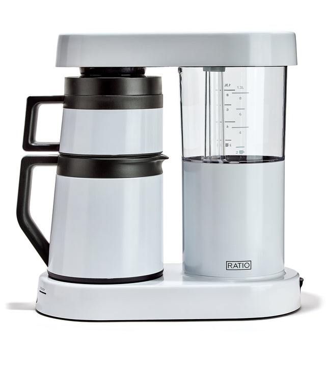 Ratio Six Coffee Maker in White, Clive Coffee - Knockout